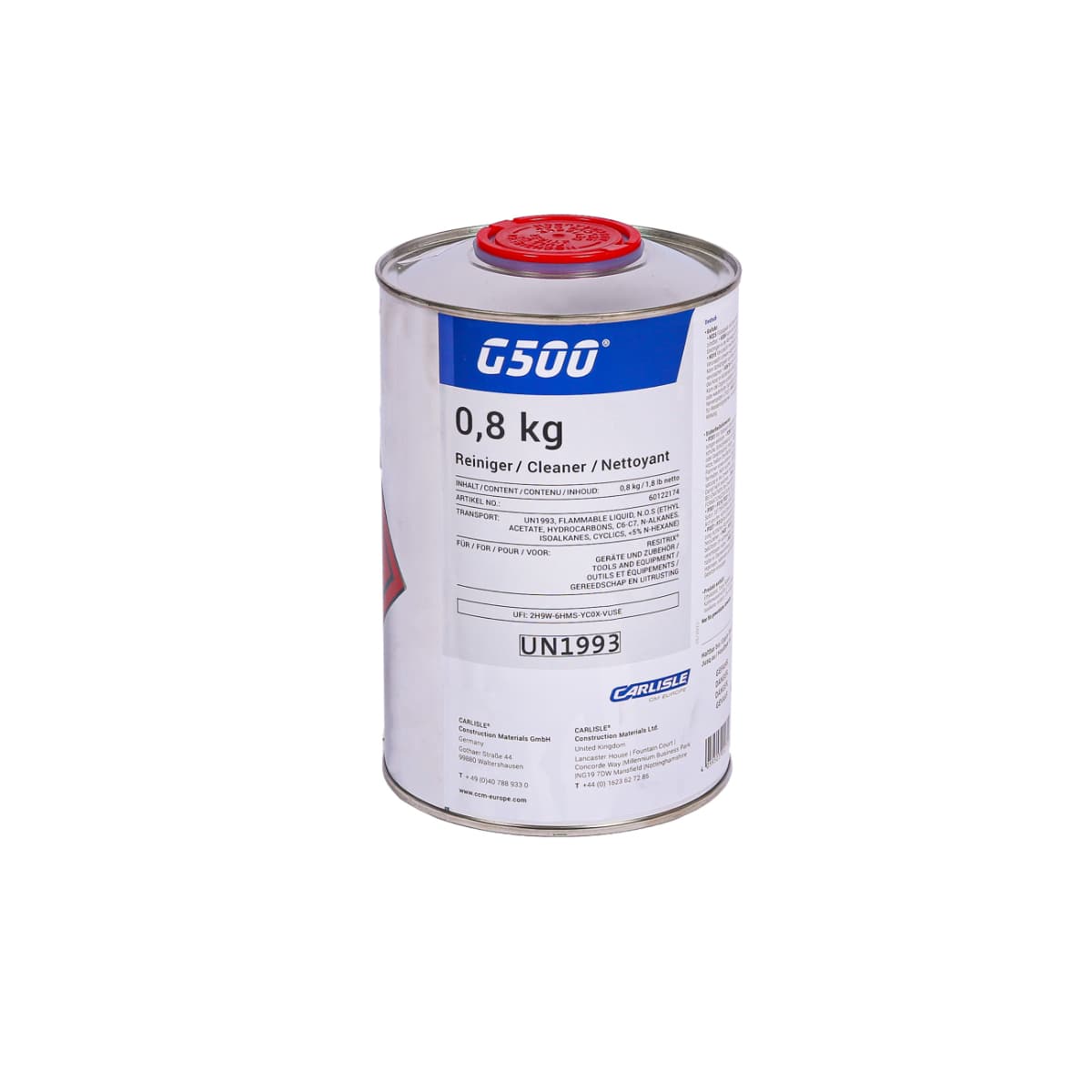 G500 reiniger blik 0,8 kg