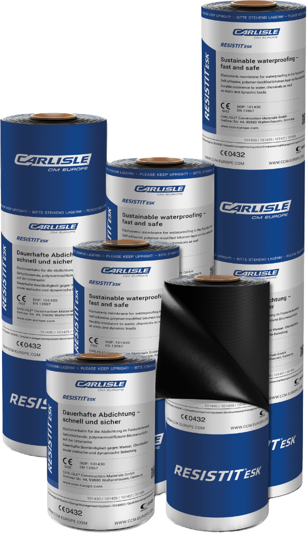 Resistit gootrenovatie-membraan